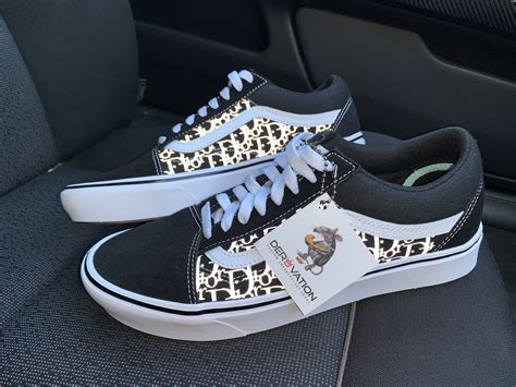 dior vans custom|dior vans shoes.